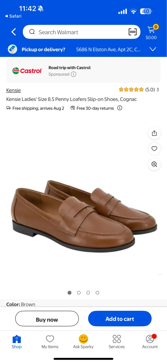 Kensie Ladies' Penny Loafers Size 8.5 - photo 2