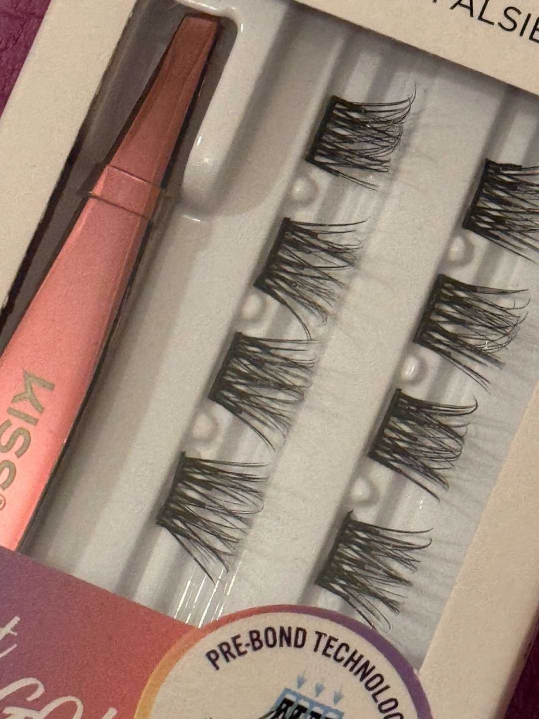 NEW⚽️imPRESS Press-On Falsies False Lashes with Applicator - photo 3