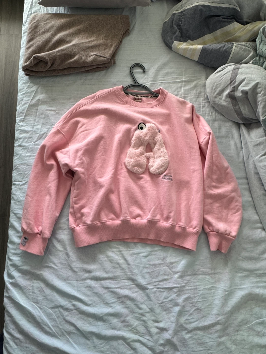 cute pink hoodie