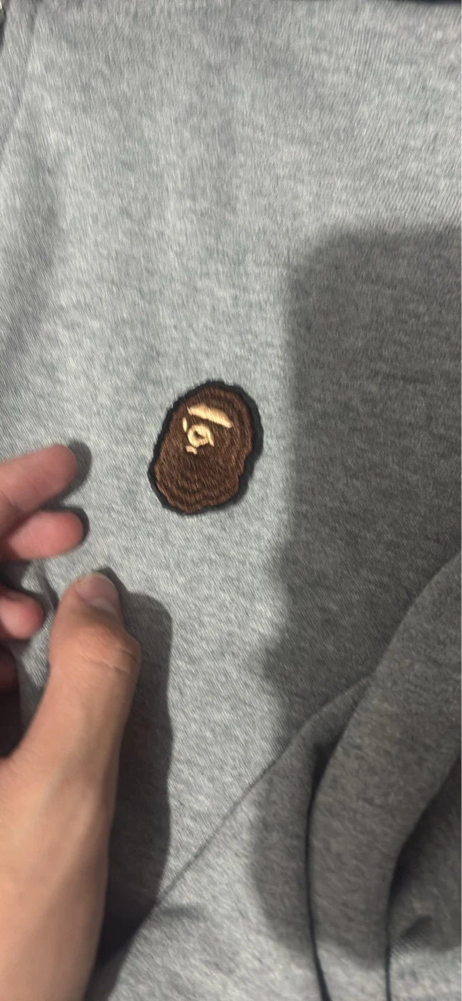 A Bathing Ape Full Zip Hoodie Grey - photo 2