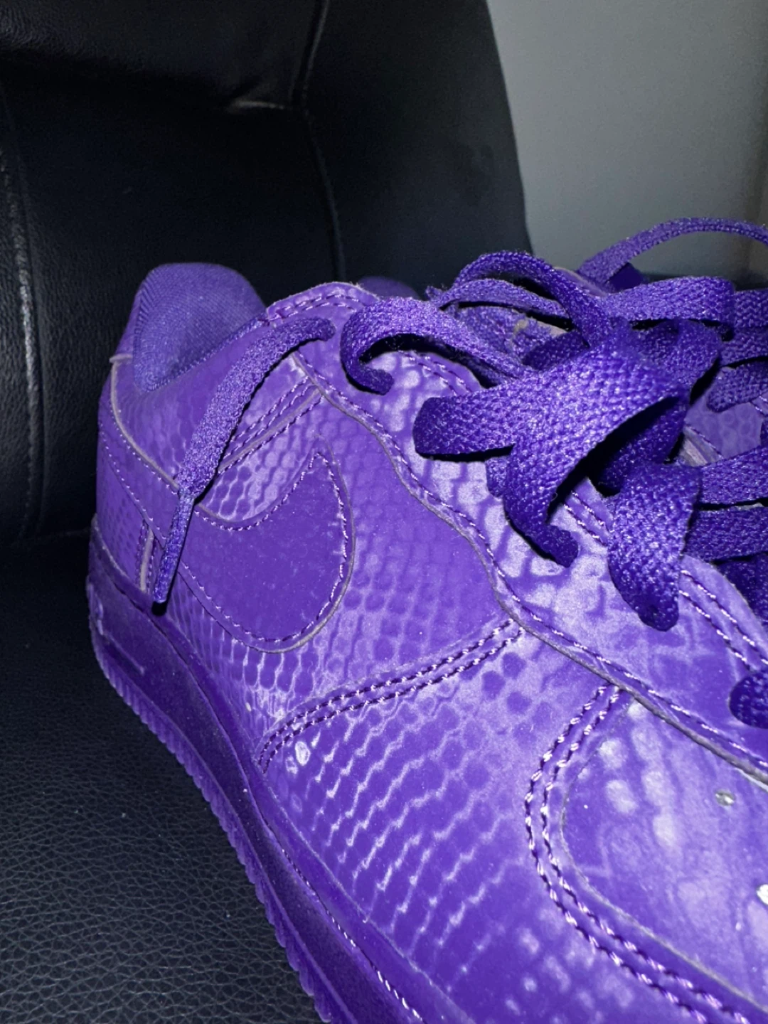 Nike Air Force 1 Mamba Forever Custom Sneakers - photo 3