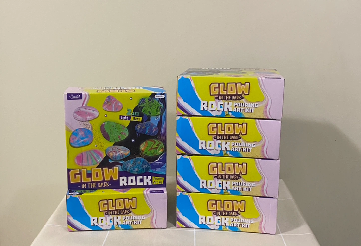 Glow in the Dark Rock Art Kit – New & Sealed (6 Available) - photo 3