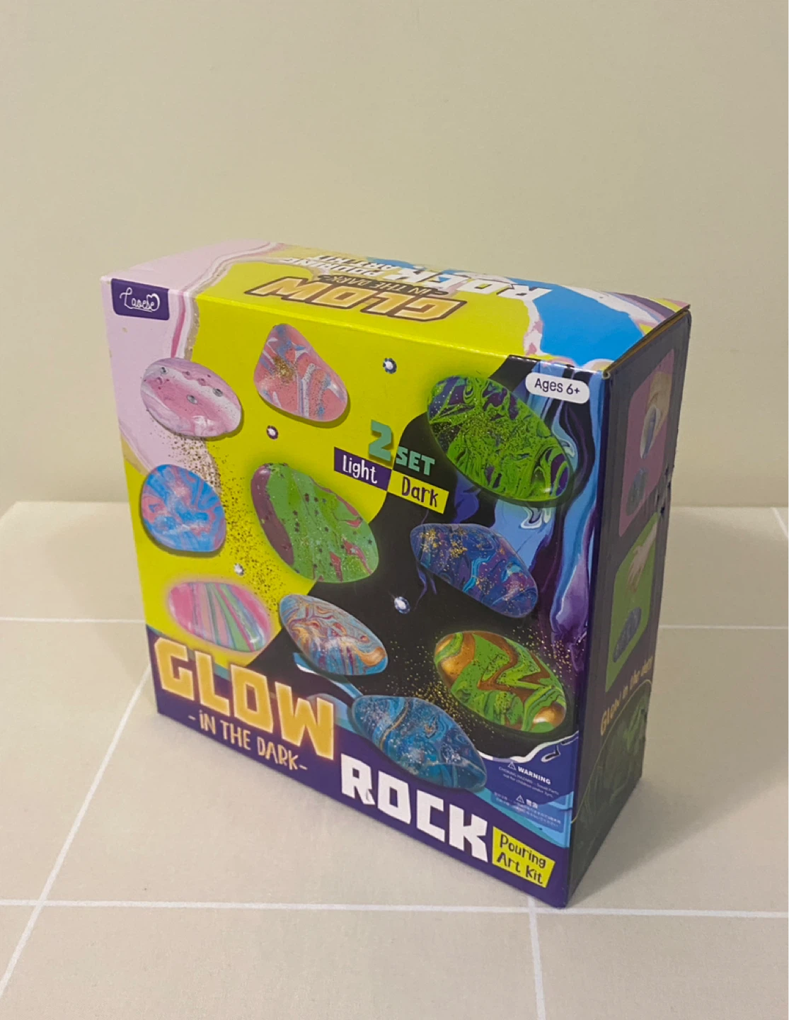 Glow in the Dark Rock Art Kit – New & Sealed (6 Available)