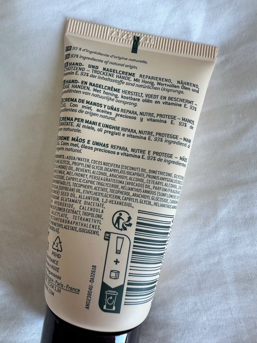 ⚽️ 🆕 Nuxe Paris Hand and Nail Cream - photo 4