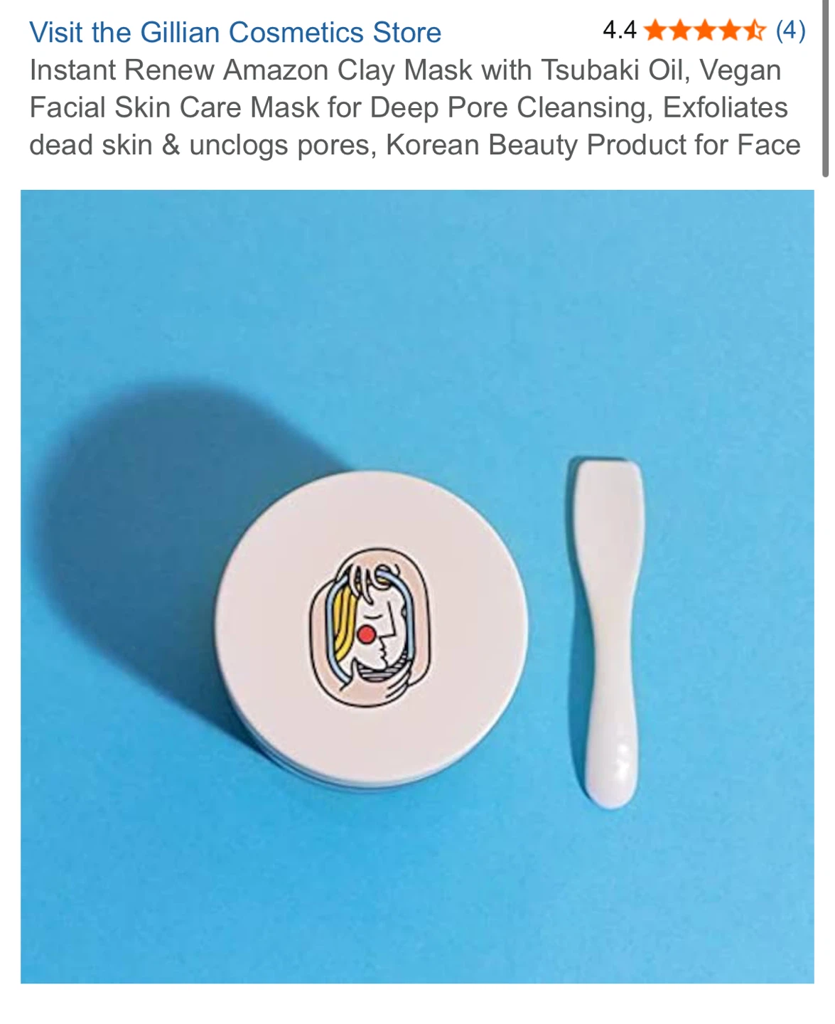 NEW⚽️Gillian Cosmetics Instant Renew Amazon Clay Mask - photo 2