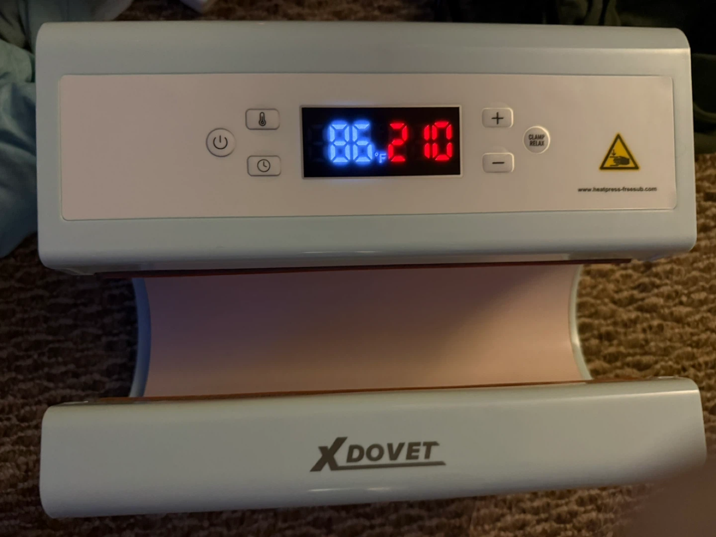 XDOVET: Cup Heat Press