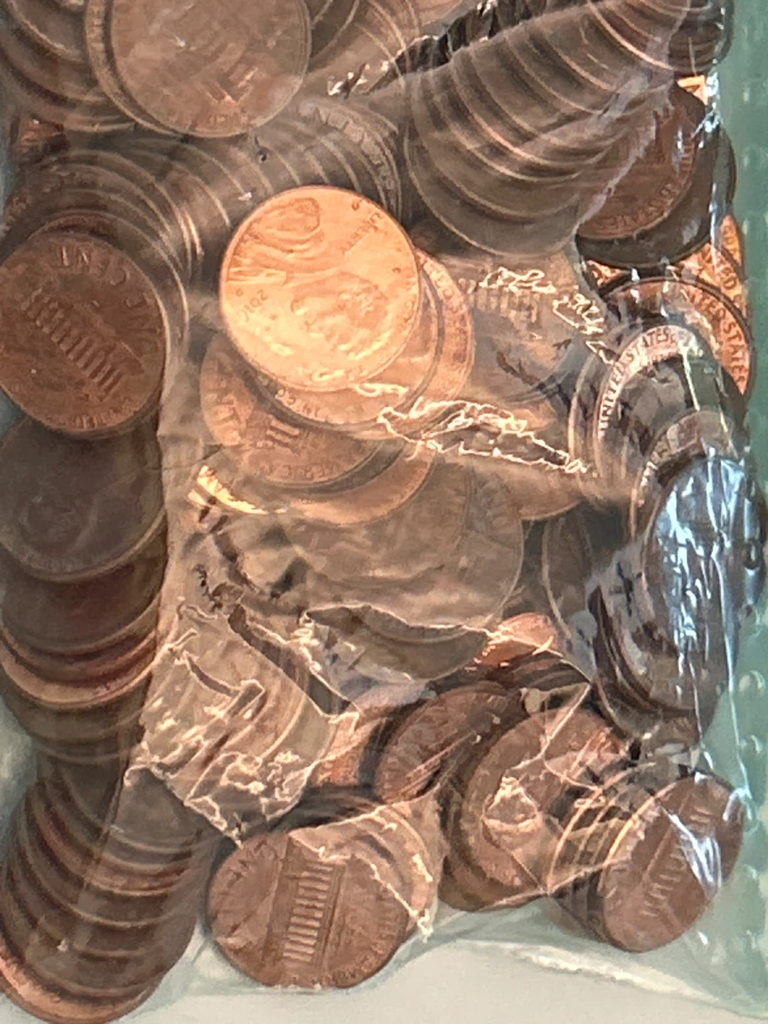 Bag of US Pennies - photo 3