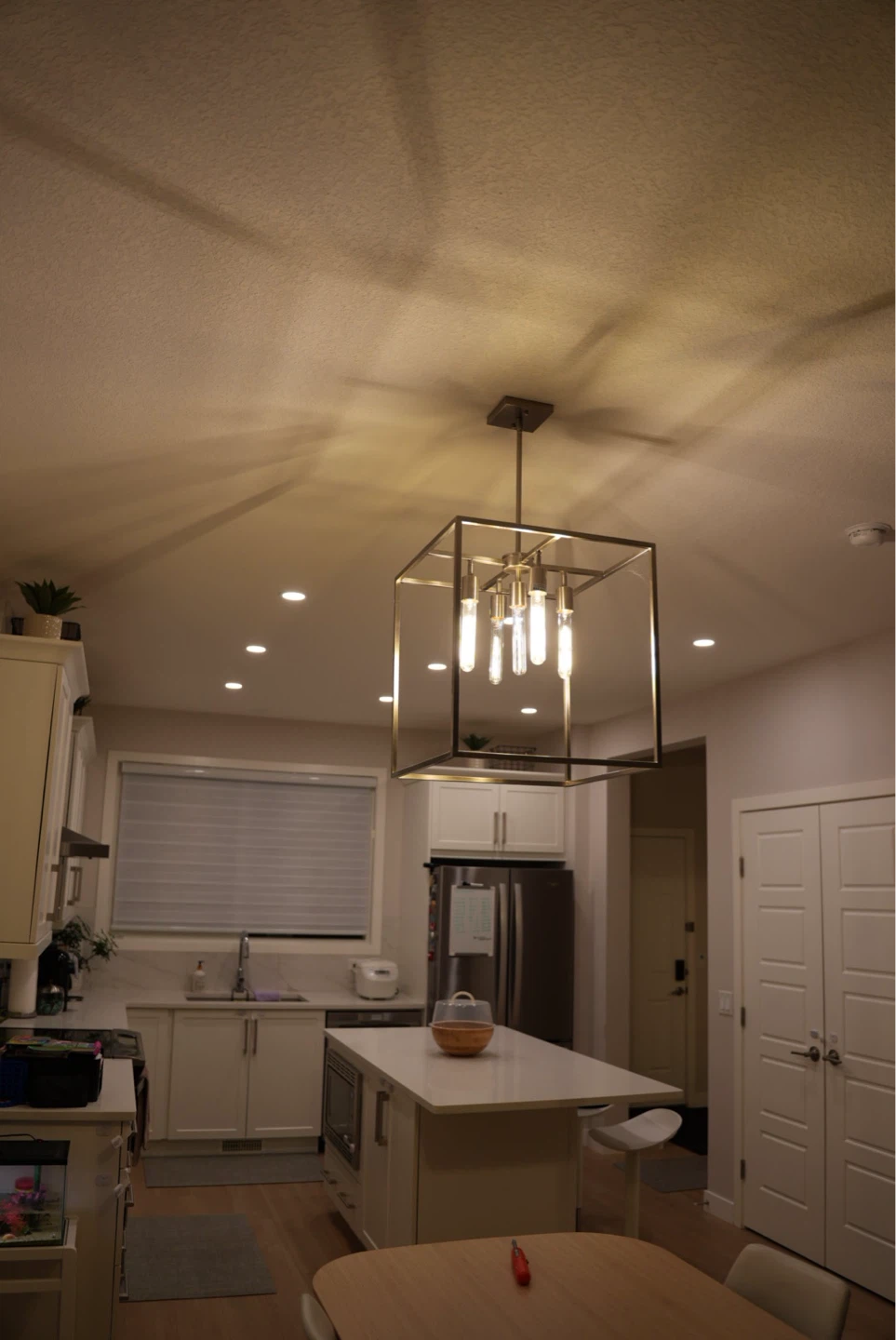 Modern Cube Pendant Light Fixture - photo 2