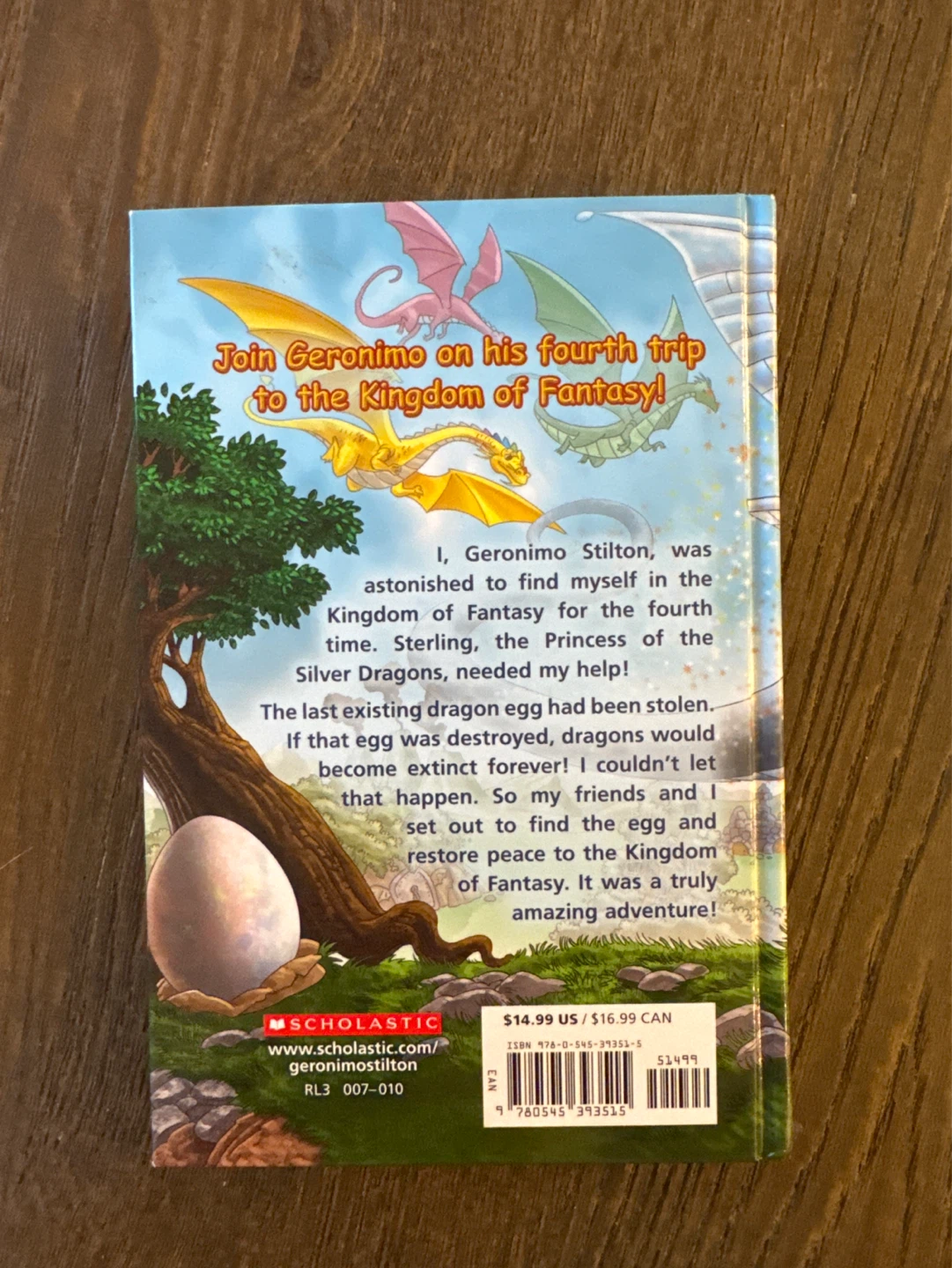 Geronimo Stilton The Dragon Prophecy Book - photo 2