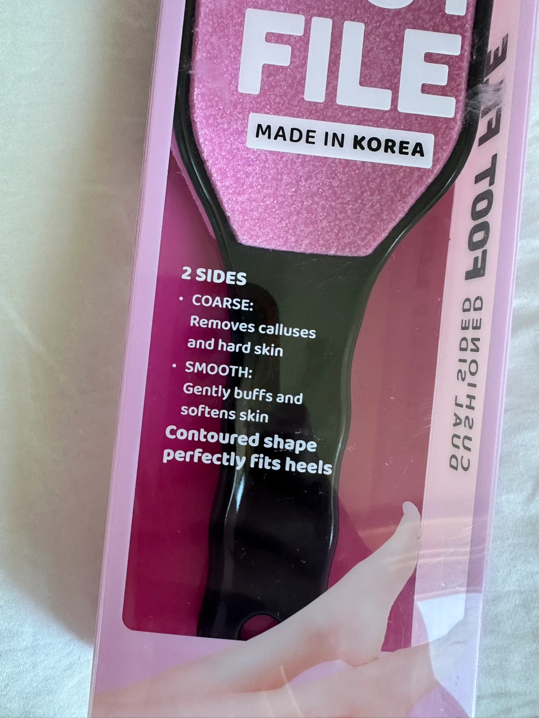 ⚽️ 🆕 Precision Beauty Cushioned Dual Sided Foot File - photo 2