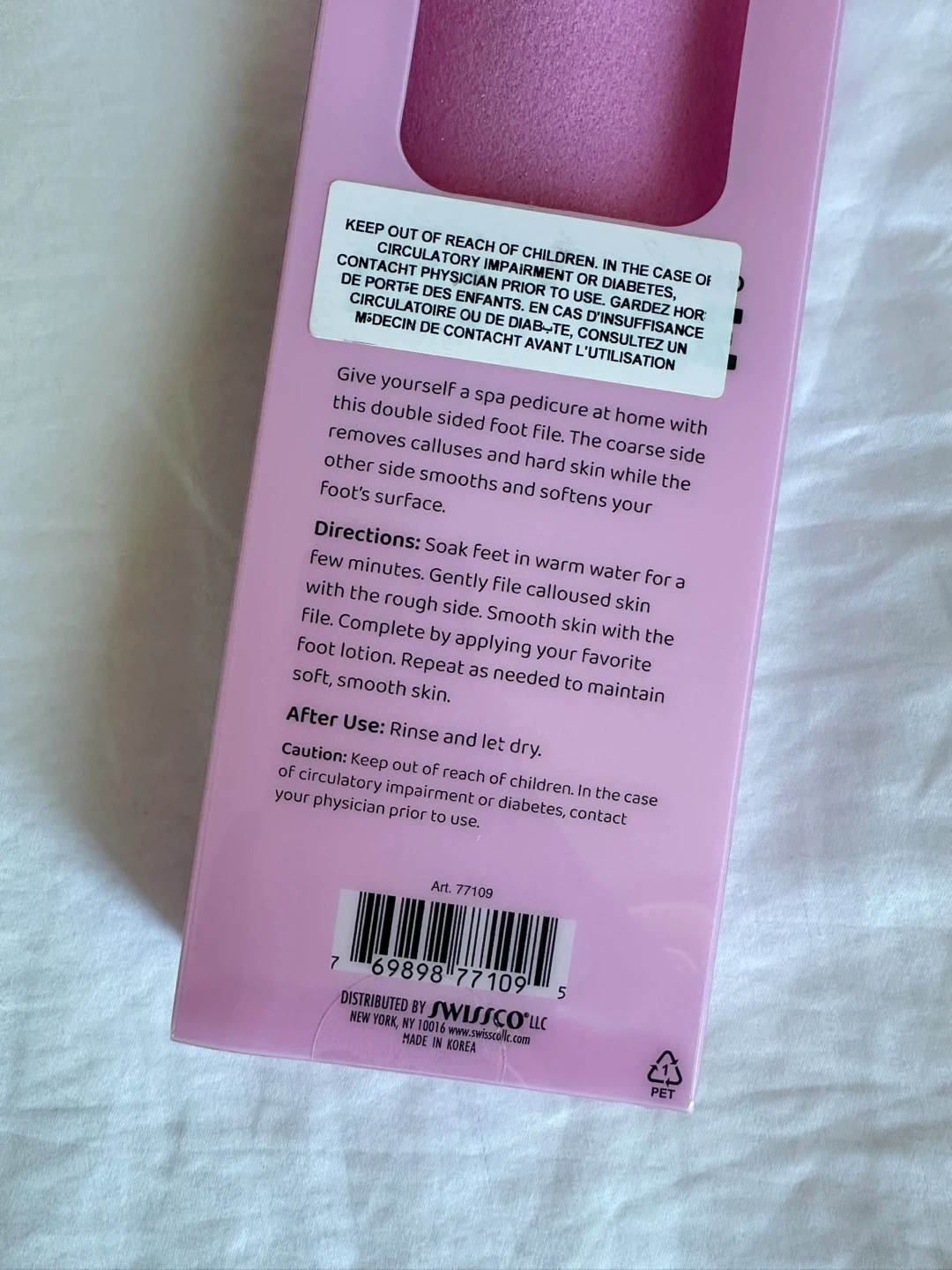 ⚽️ 🆕 Precision Beauty Cushioned Dual Sided Foot File - photo 4