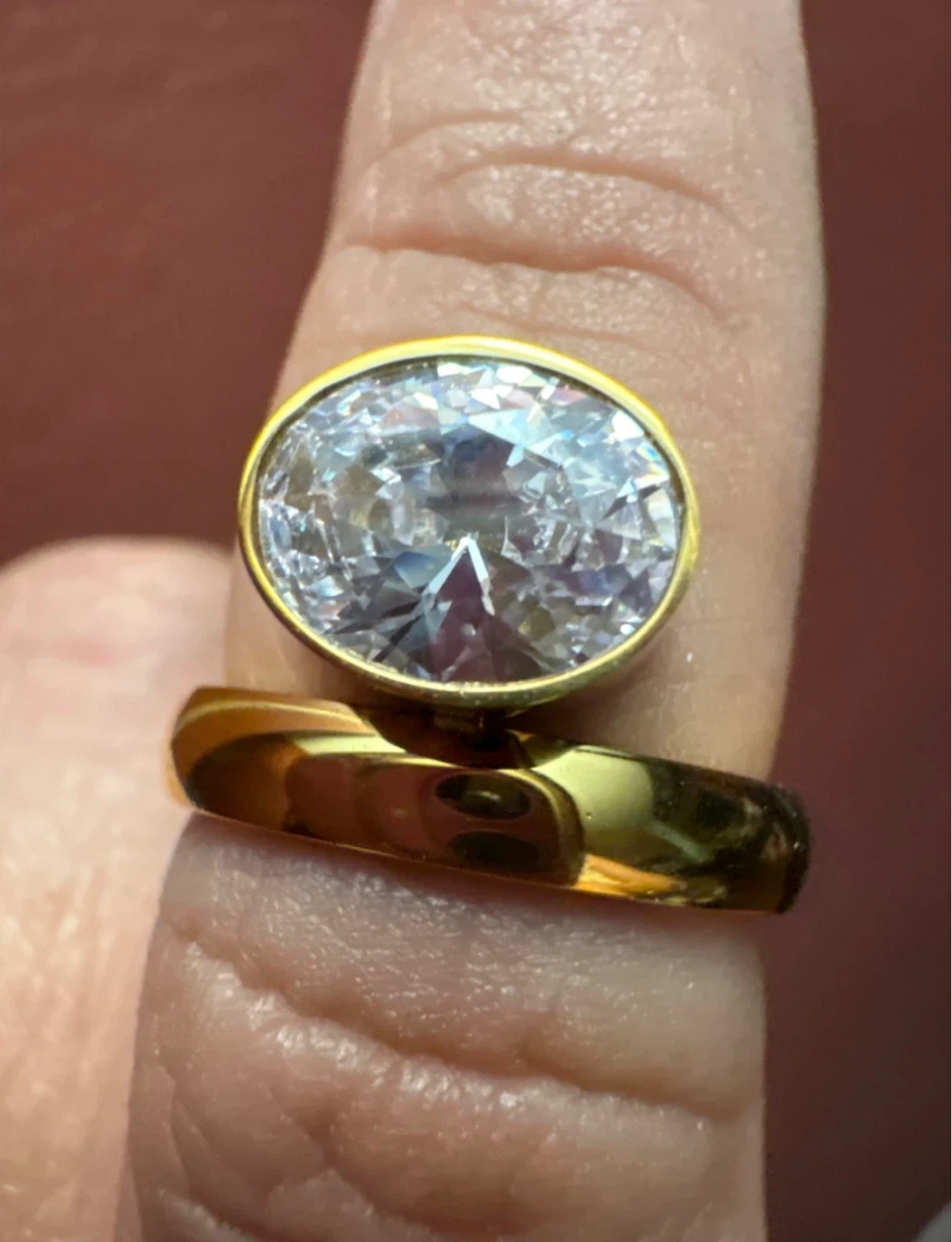 ⚽️MEIDEYA 18K Gold SS Ring - photo 3