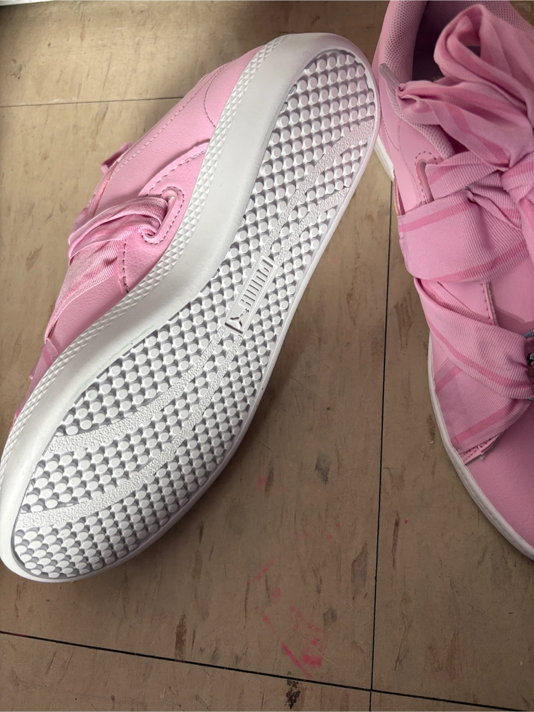 Puma Smash Wns Buckle Pale Pink Sneakers - photo 2