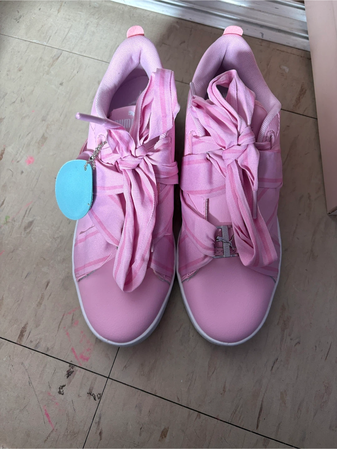 Puma Smash Wns Buckle Pale Pink Sneakers