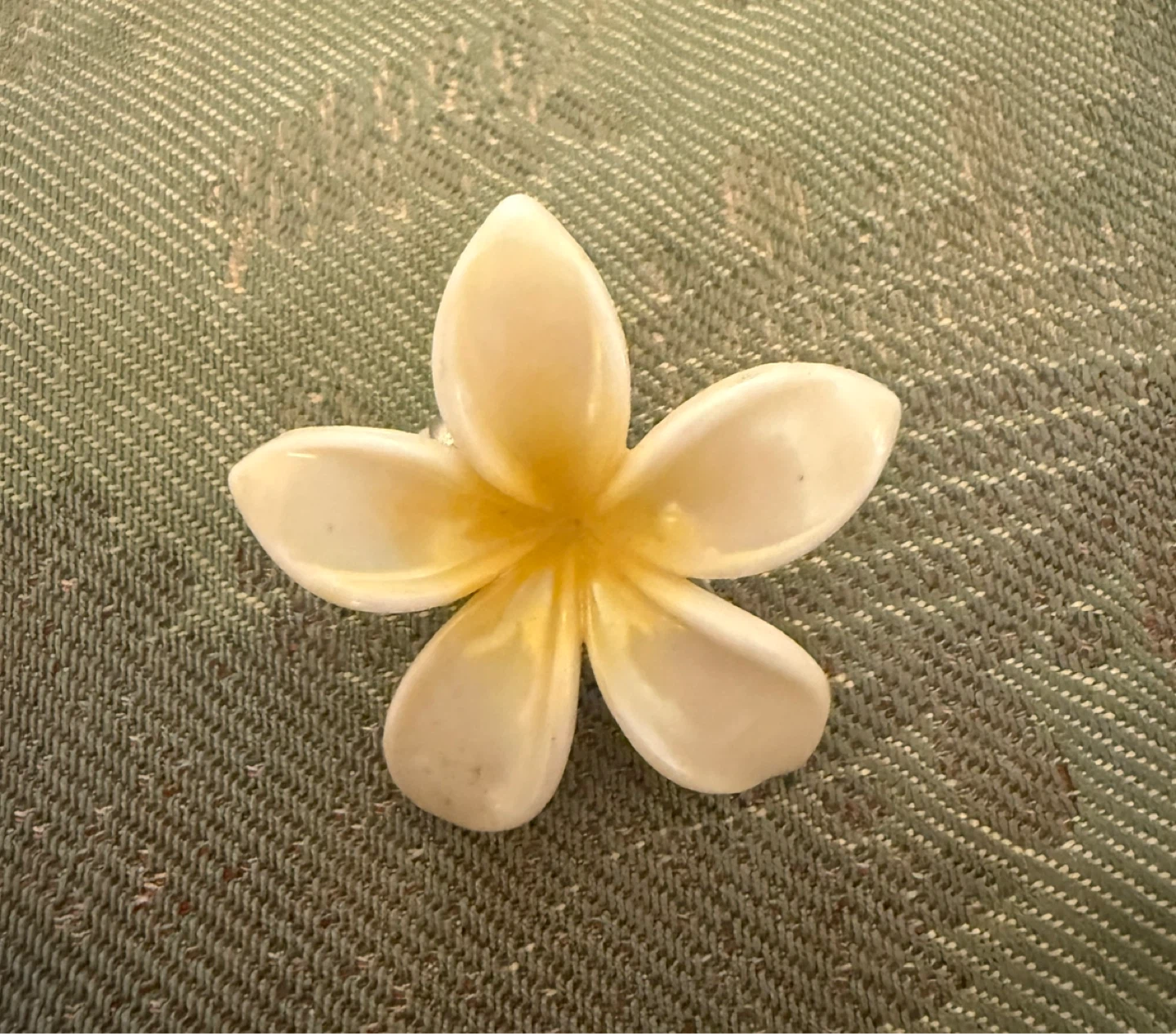 Plumeria Flower Hair Clip⚽️
