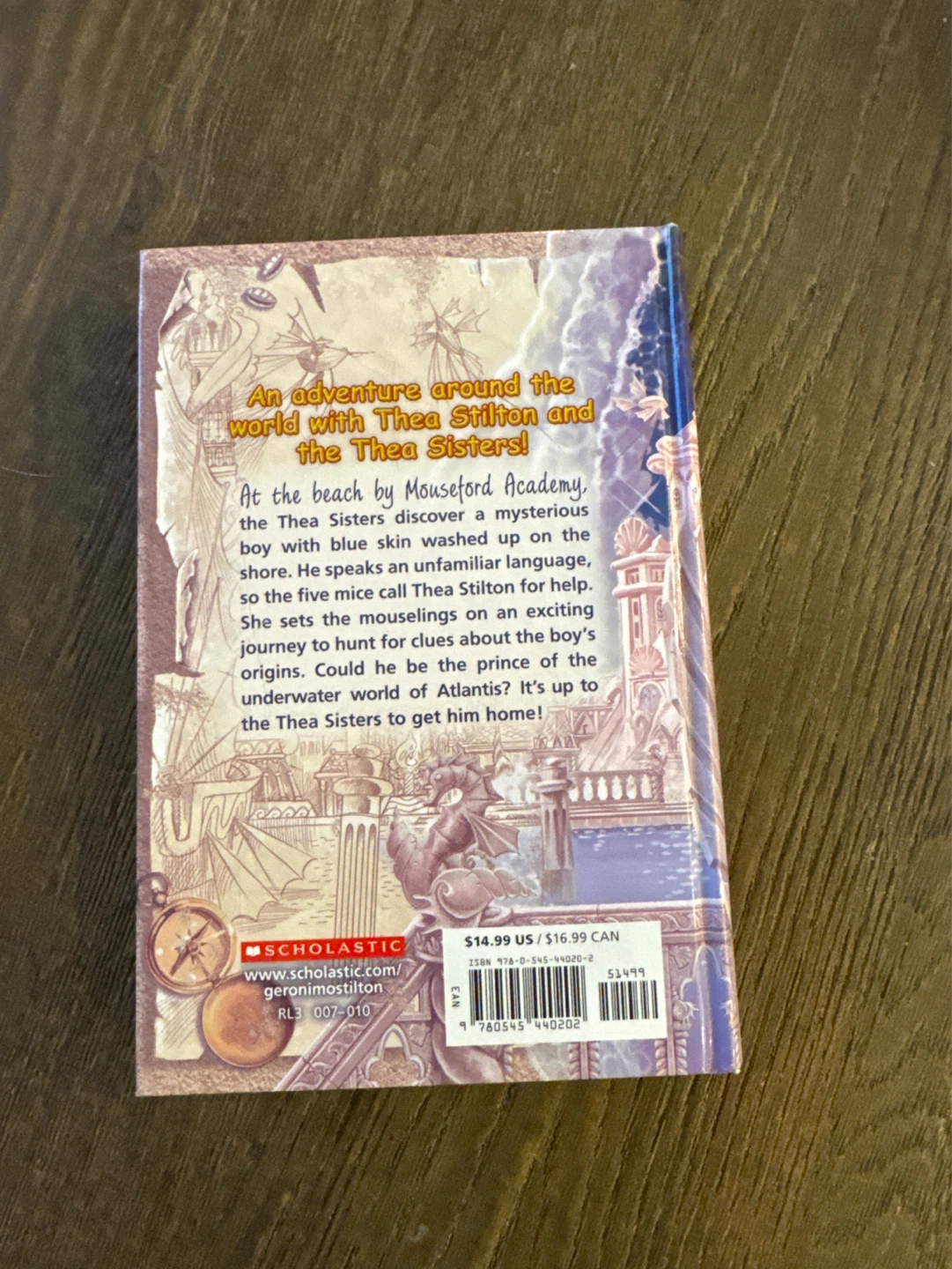 Thea Stilton The Journey to Atlantis Book - photo 2