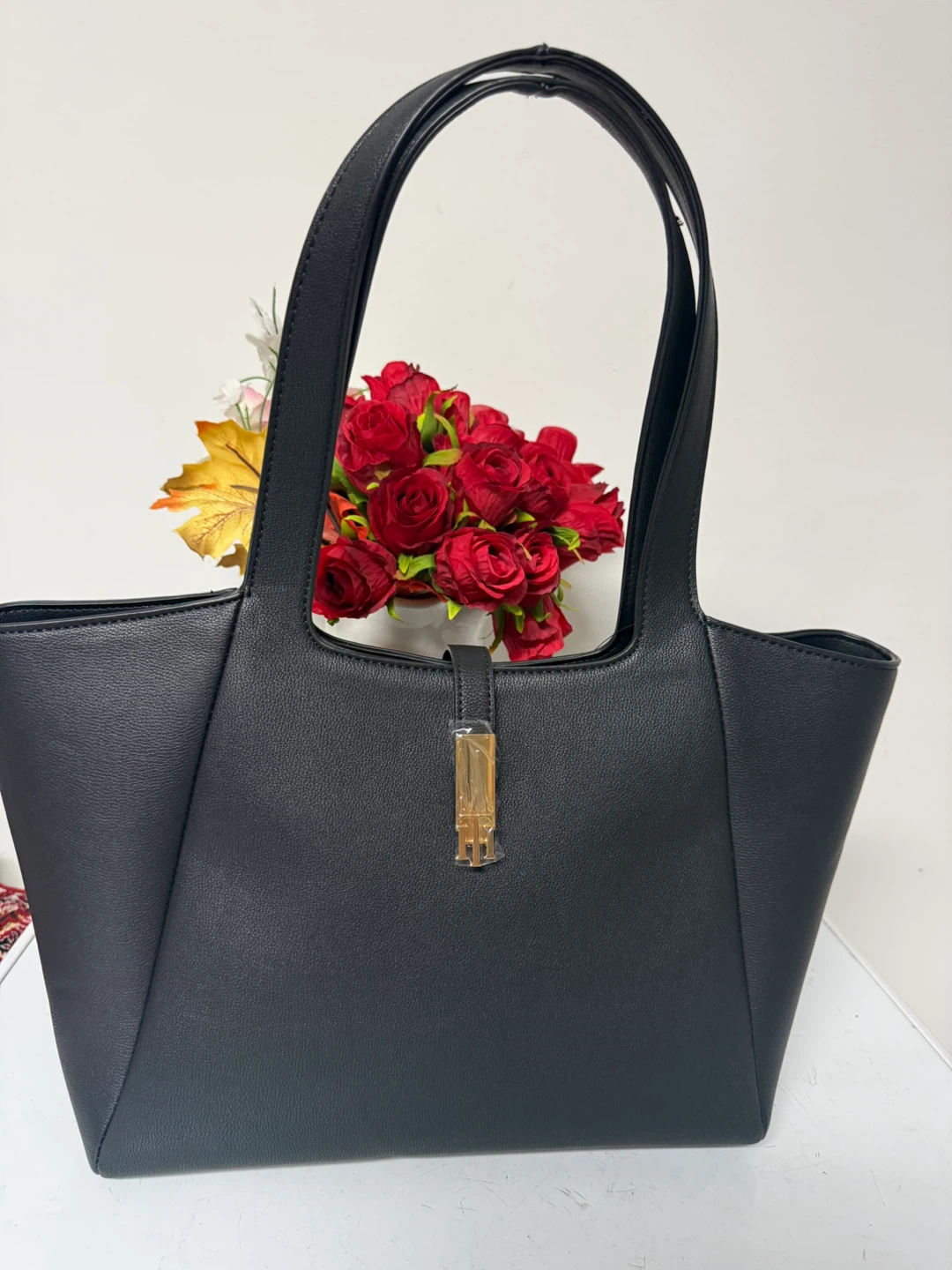 Tommy Hilfiger Black Tote Bag
