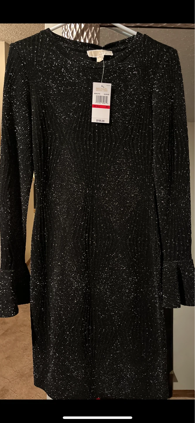 Michael Kors Black Sparkle Dress