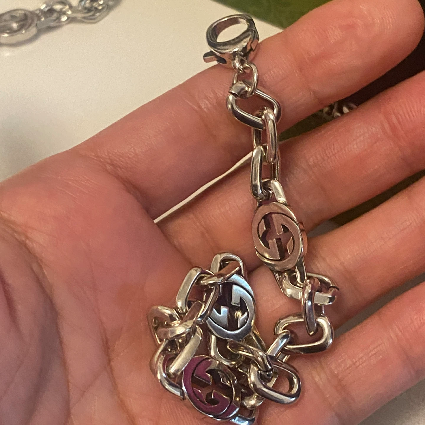 Gucci Sterling Silver Bracelet