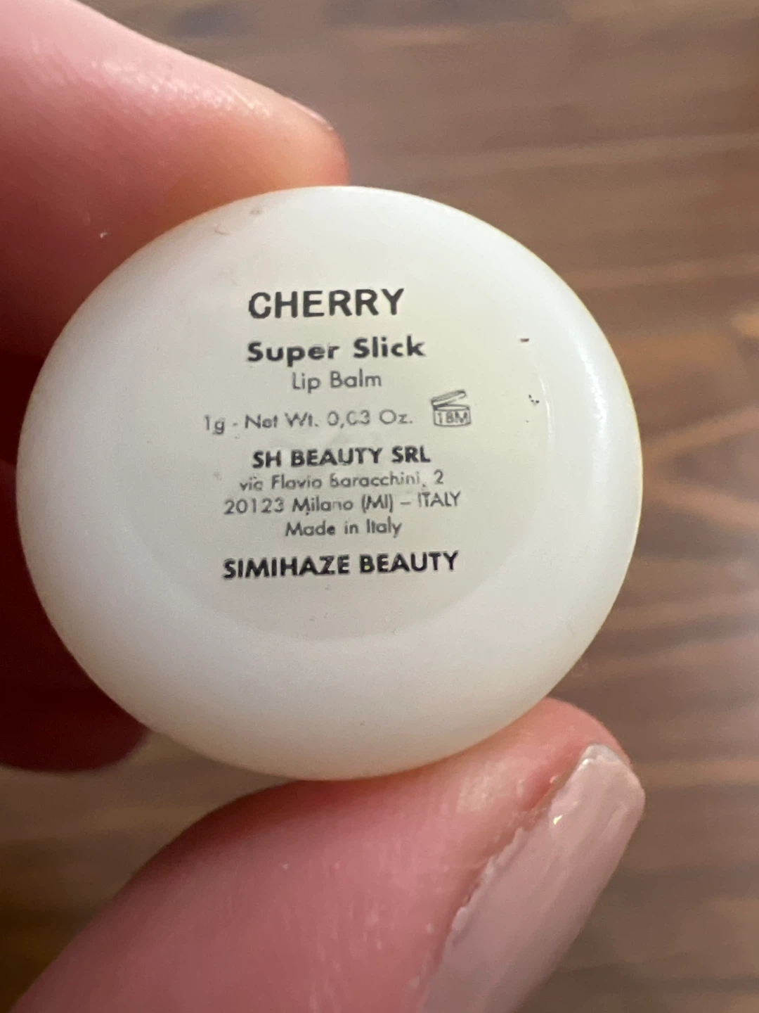 ⚽️ SIMIHAZE BEAUTY Super Slick Lip Balm - Cherry - photo 3