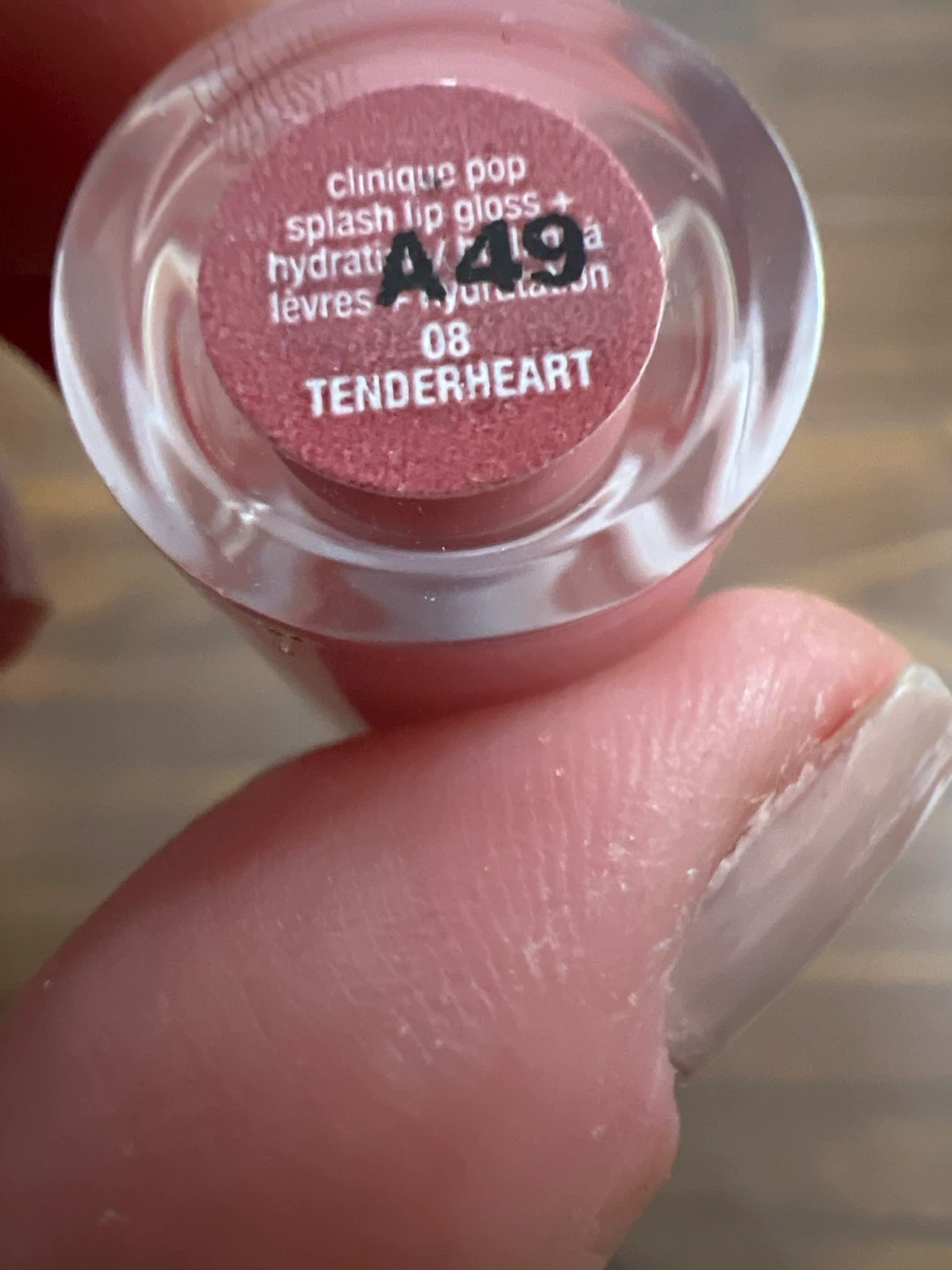 ⚽️Clinique Pop Splash Lip Gloss + Hydration Tenderheart 08 - photo 2