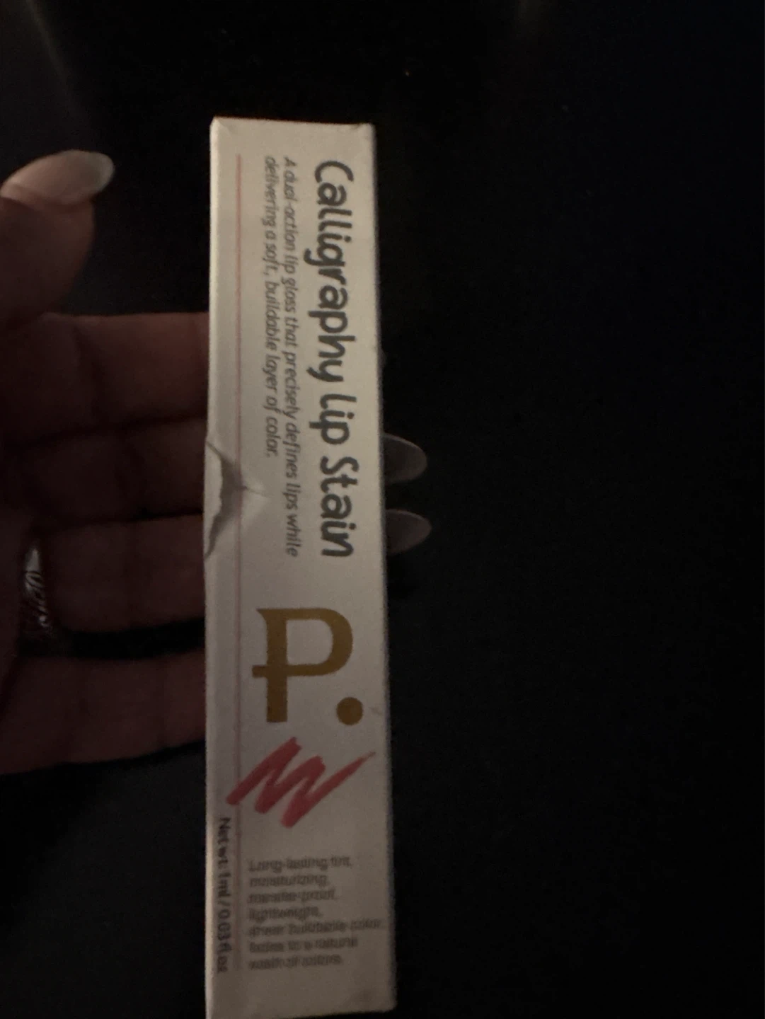 ⚽️ PAGE VINE Calligraphy Lip Stain Seashell - photo 4