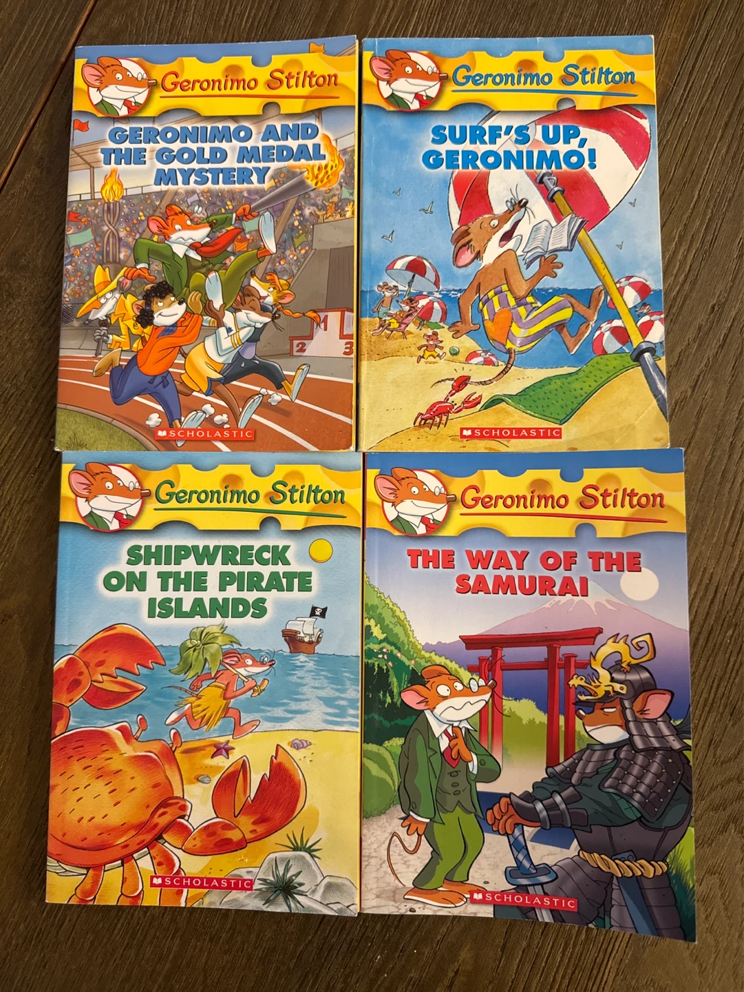 Geronimo Stilton Paperback books