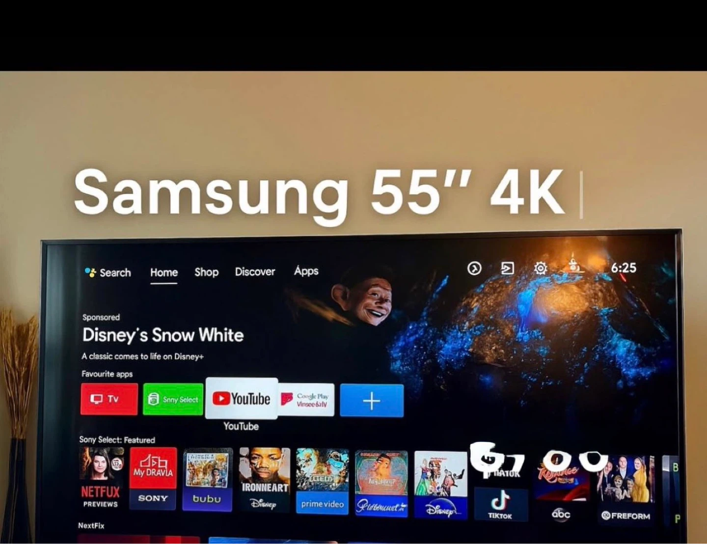Samsung 55” 4K UHD Smart TV – Like New