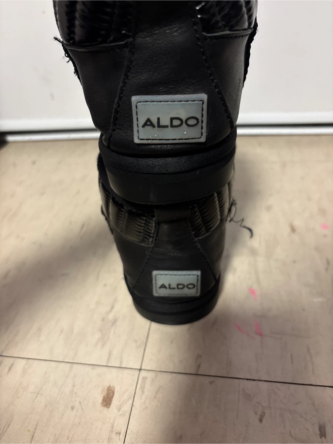 ALDO Women's Black Puffer Boots Size 7.5 - photo 3