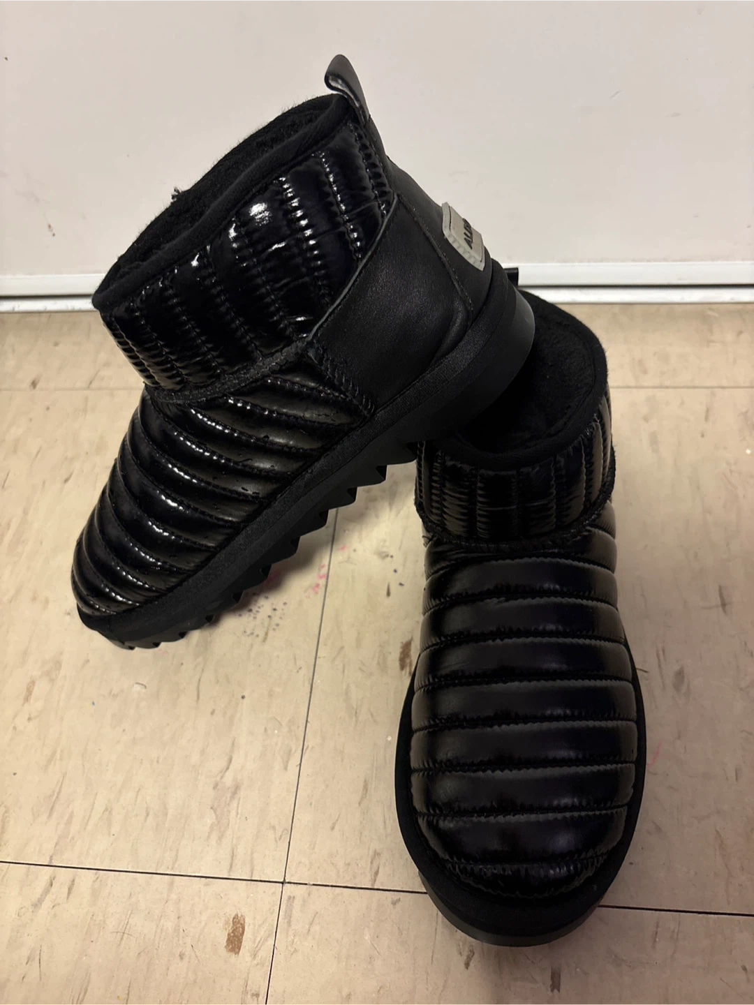 ALDO Women's Black Puffer Boots Size 7.5 - photo 2