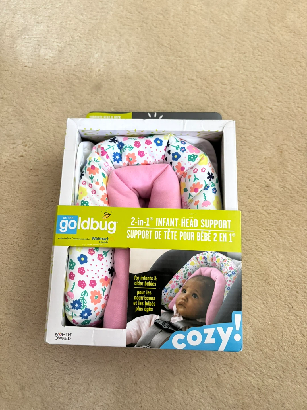 Goldbug 2-in-1 Infant Head Support