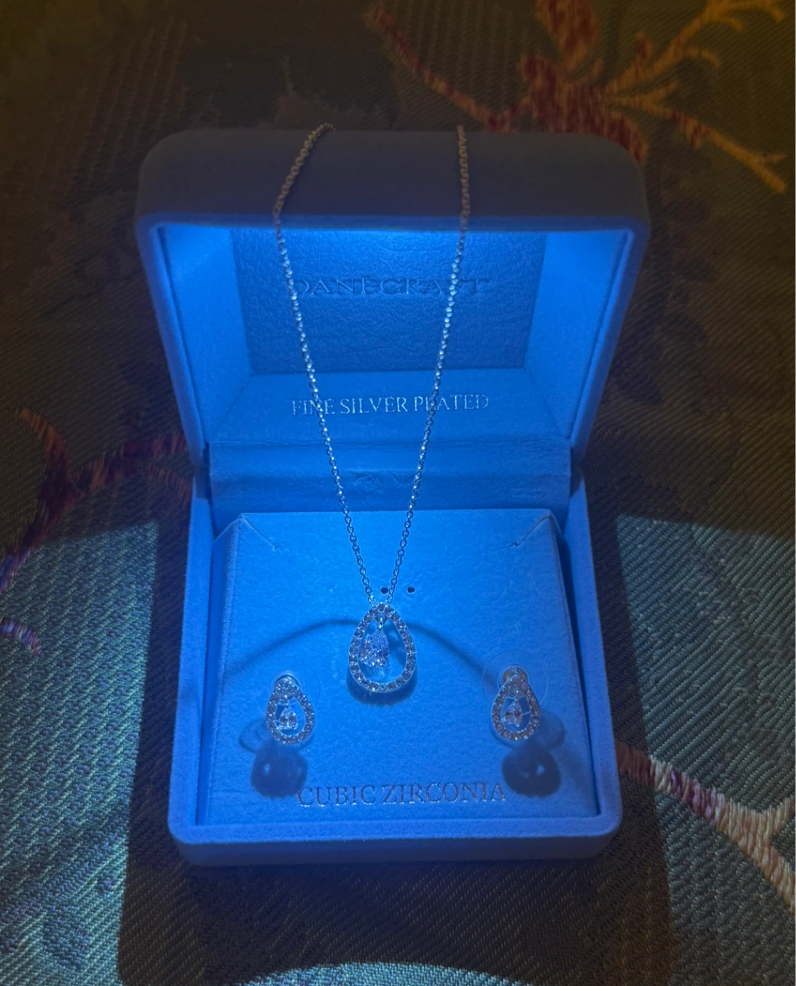 Vanecraft Fine Silver Plated Cubic Zirconia Jewelry Set⚽️ - photo 2