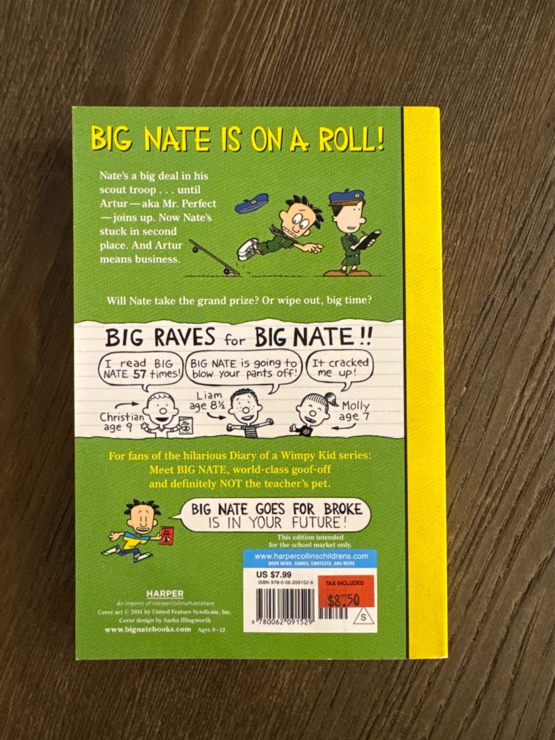Big Nate on a Roll by Lincoln Peirce - photo 2