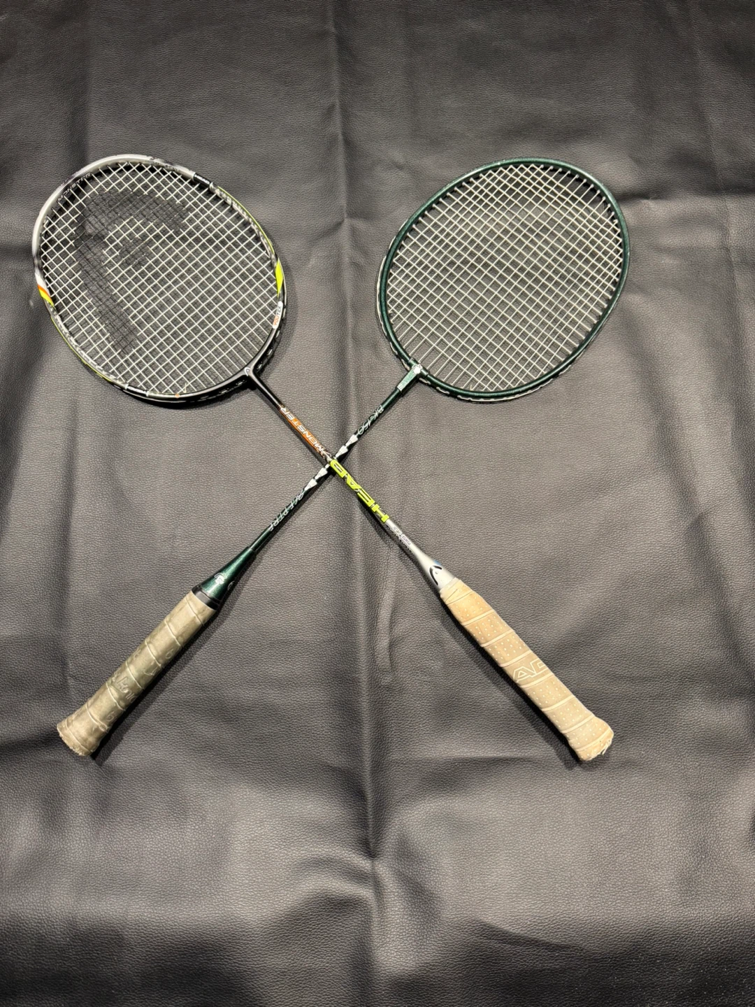 2 Badminton Rackets + Yonex Cover 🏸