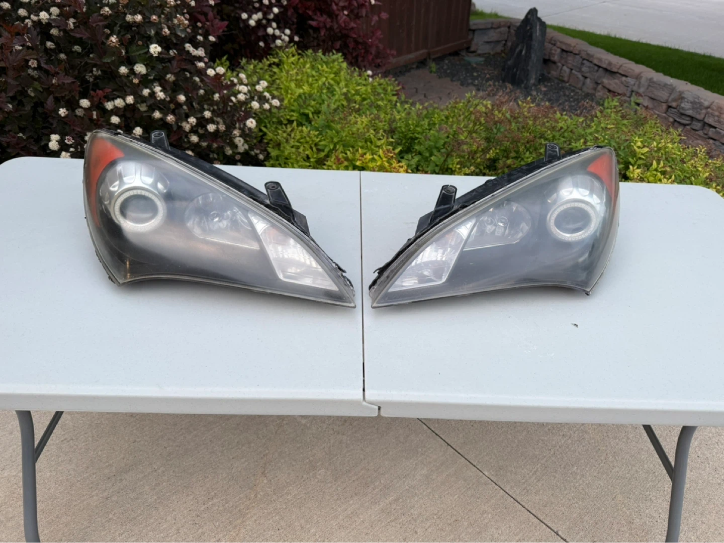Halo Headlights for 2010–2012 Hyundai Genesis Coupe (BK1)