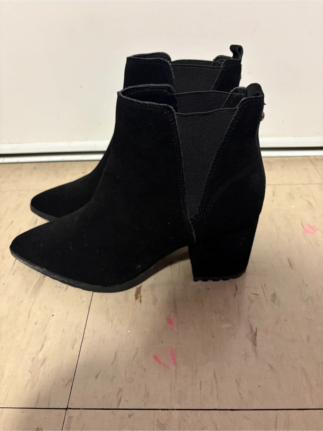 ALDO Black Suede Ankle Boots - photo 3