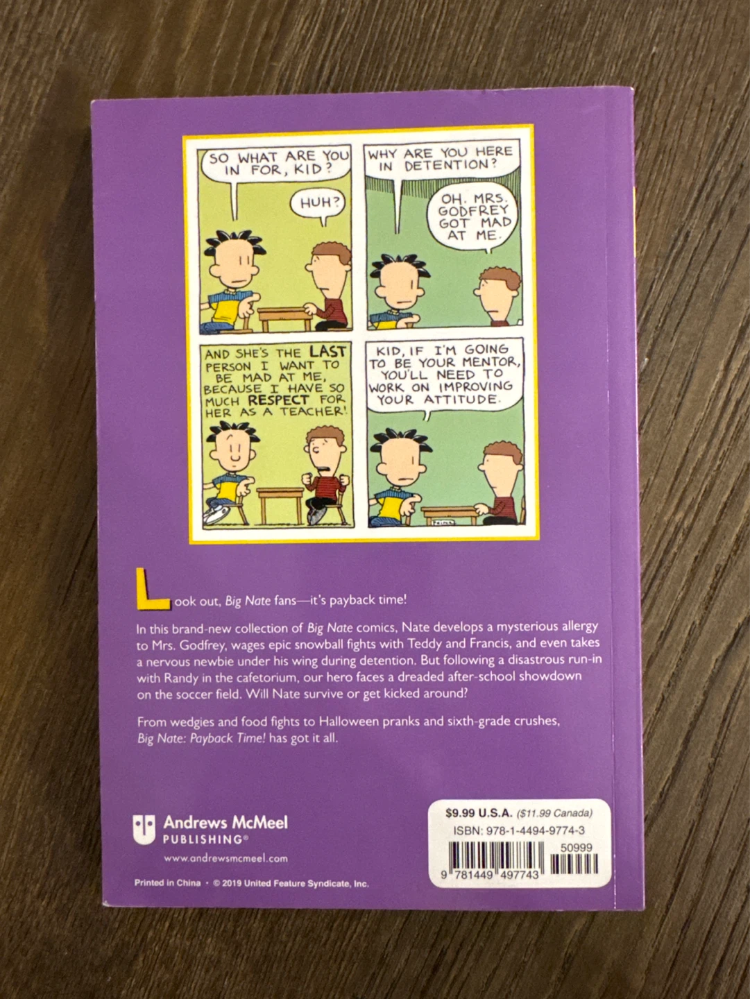 Big Nate Payback Time! by Lincoln Peirce - photo 2