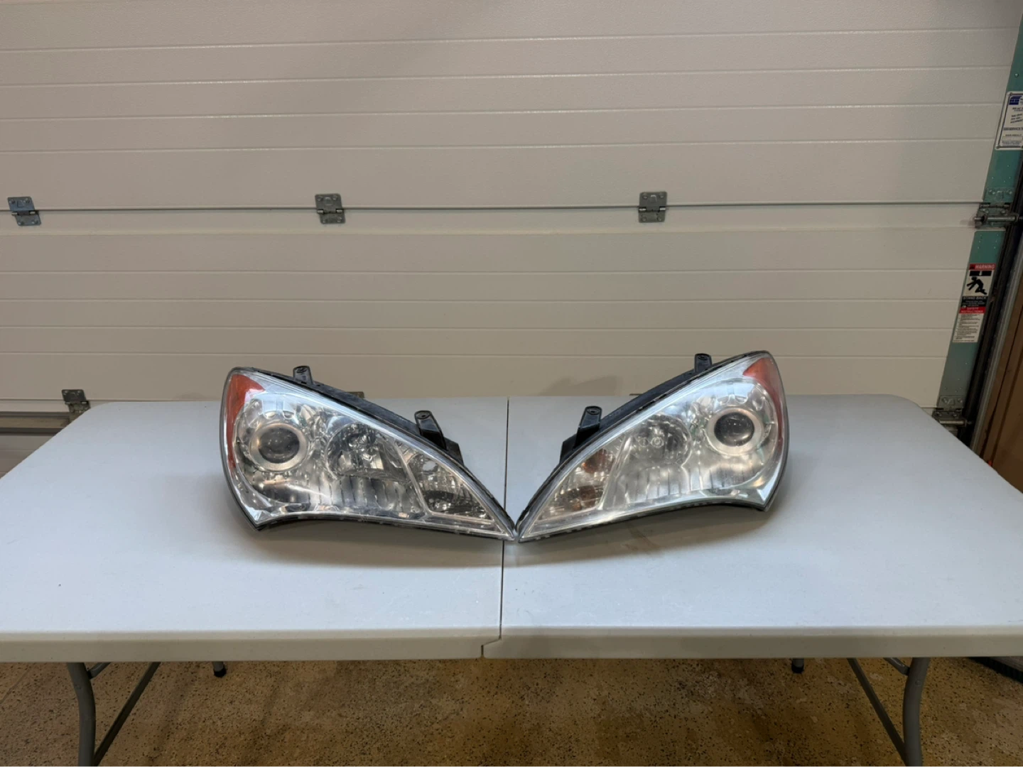 OEM BK1 Genesis Coupe Projector Headlights – Complete Set
