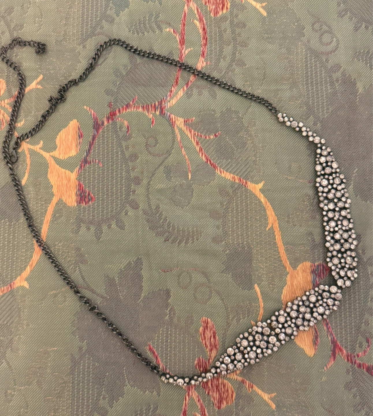 ZARA Rhinestone Waist Chain ⚽️