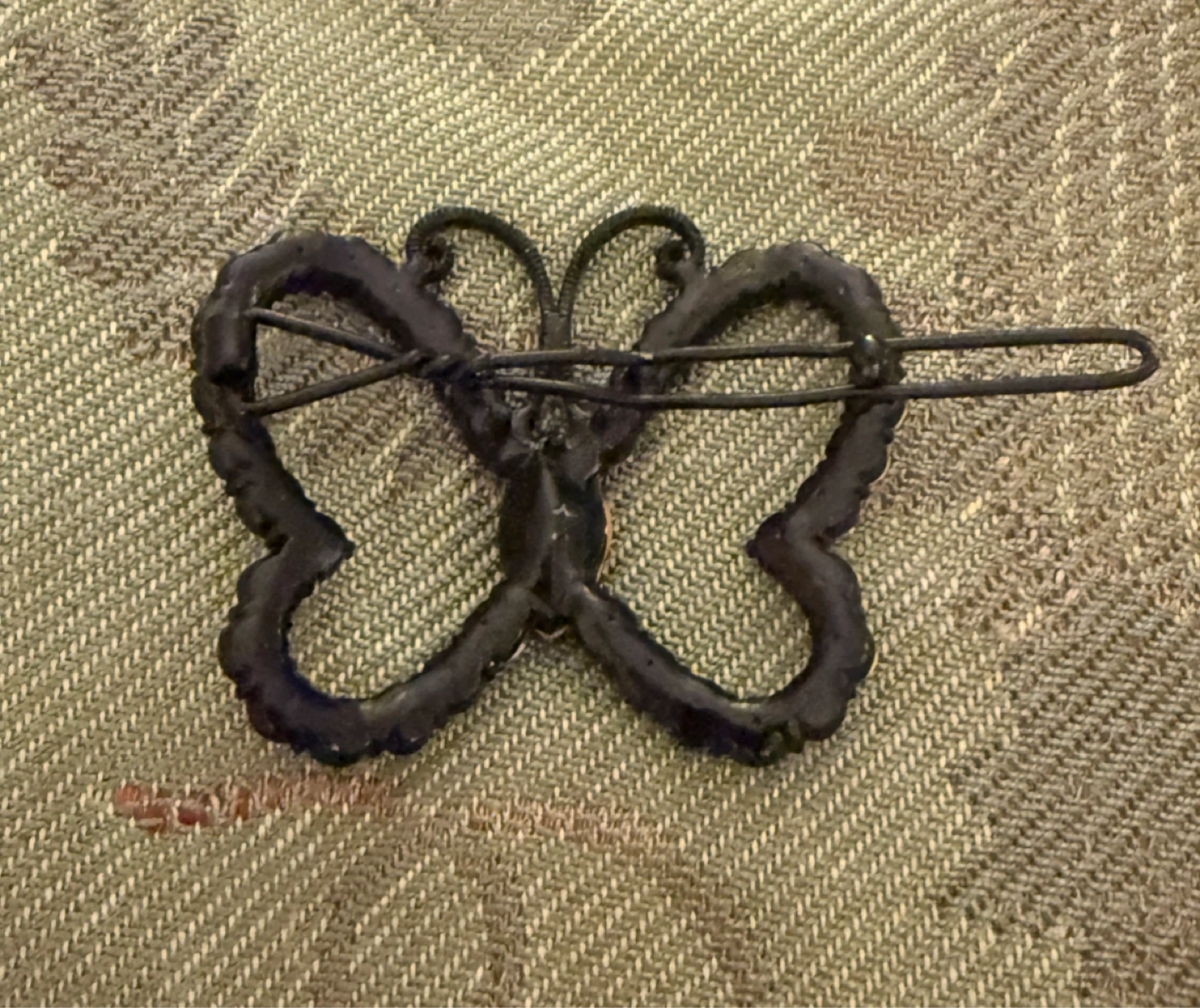 Rhinestone Butterfly Hair Clip⚽️ - photo 2