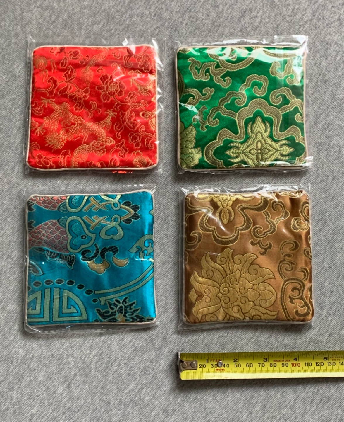 Embroidered Change Purse Type Pouches ⚽️ $5 each - photo 2