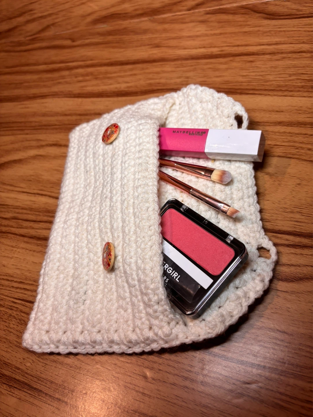 Handmade Crochet Pencil bag- Owl, Monster, Unicorn Designs - photo 3