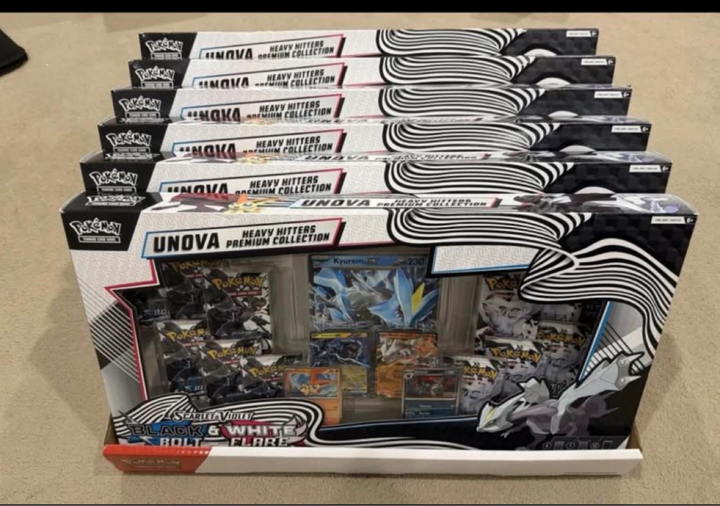 Black bolt white flare Unova heavy hitters