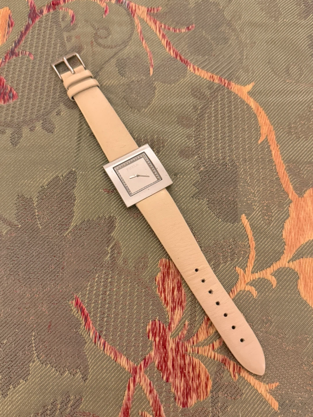 Furla Women's Watch - Beige Leather Band⚽️ - photo 3