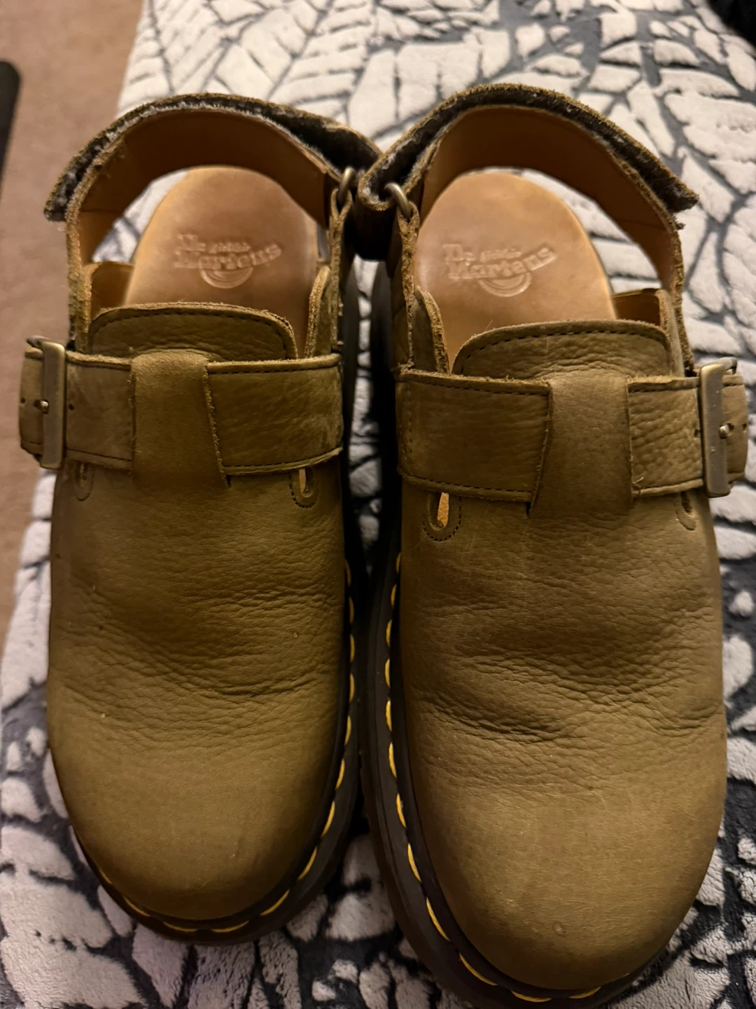 Dr. Martens Jorge II Tumbled Nubuck Leather Slingback Mules - photo 2