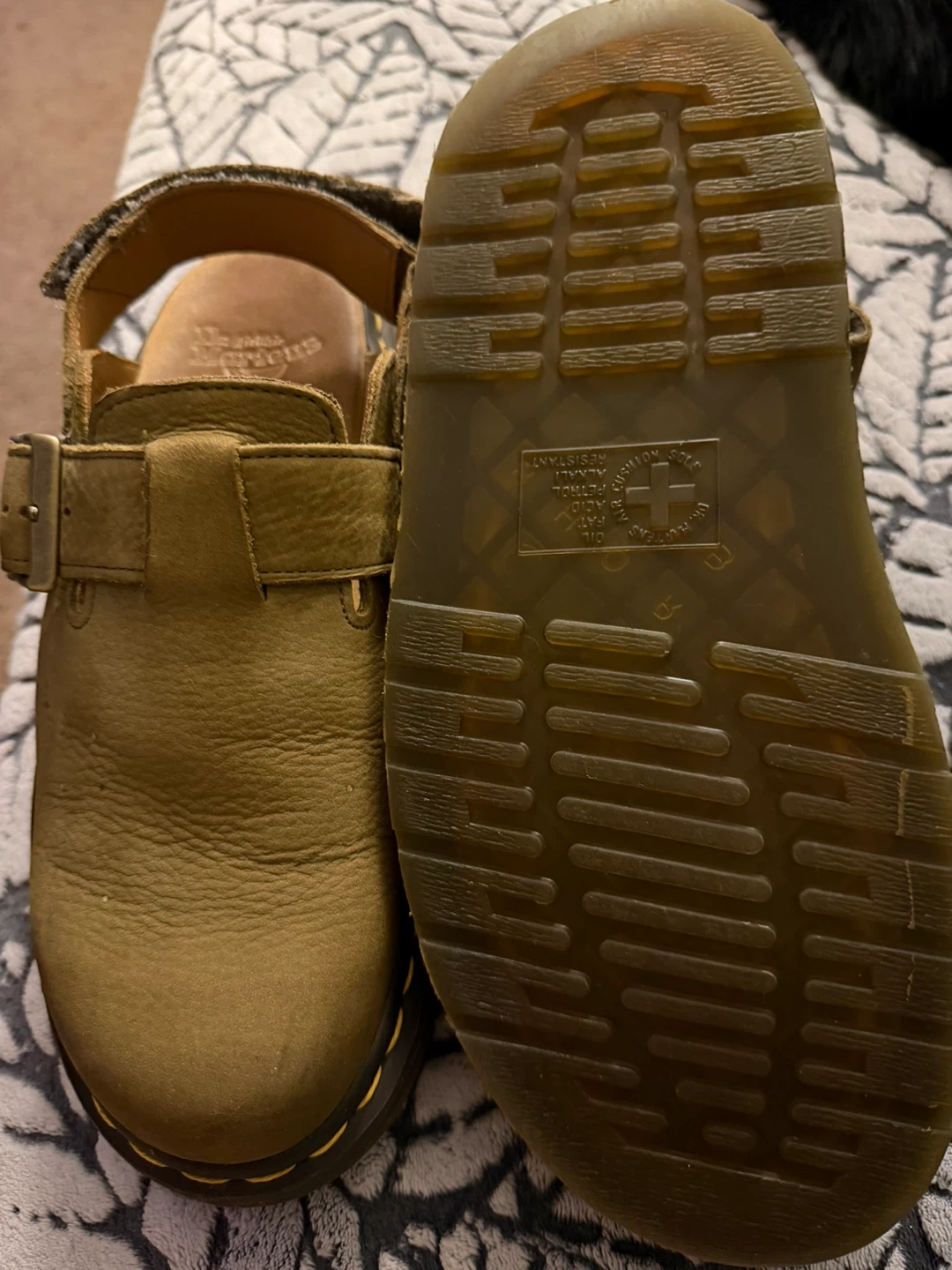 Dr. Martens Jorge II Tumbled Nubuck Leather Slingback Mules - photo 3