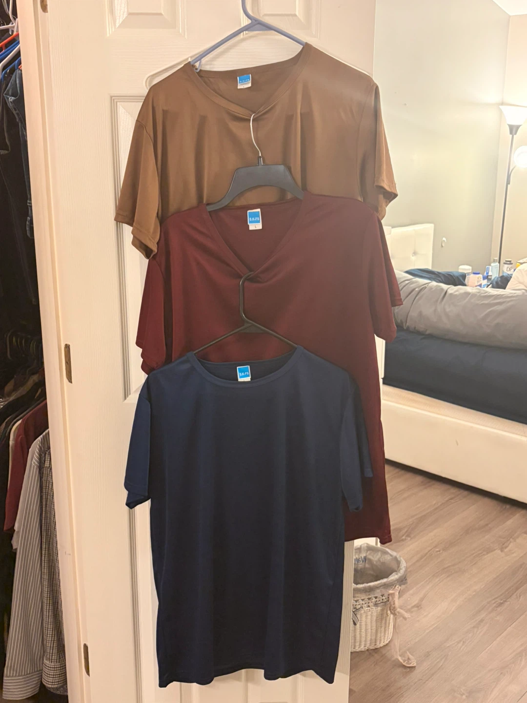 S.K.FS T-Shirts - 3 Pack Men’s T Shirts Large Size