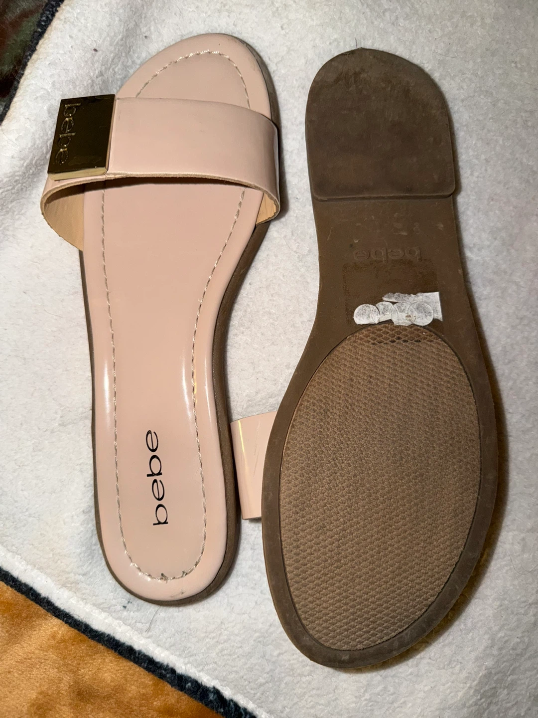 Bebe Women's Slip-On Slides