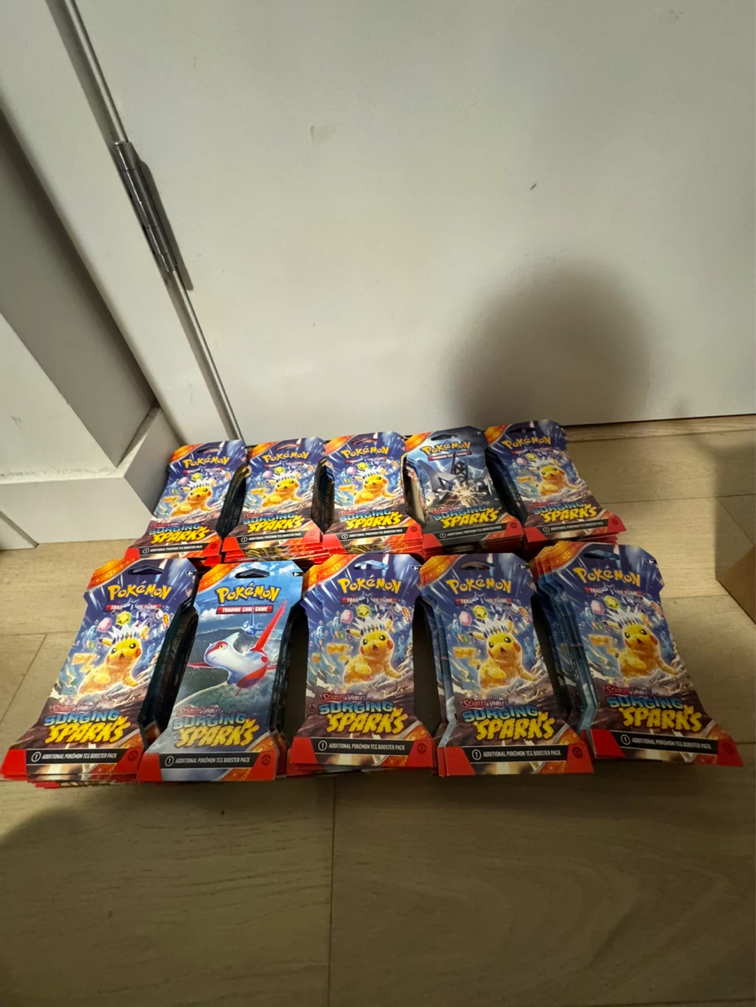 Surging sparks sleeve booster pack