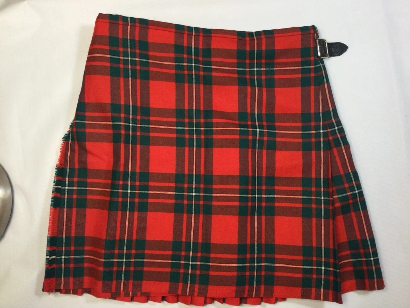 ⚽️USA Kilts Red Green Plaid Kilt - photo 3